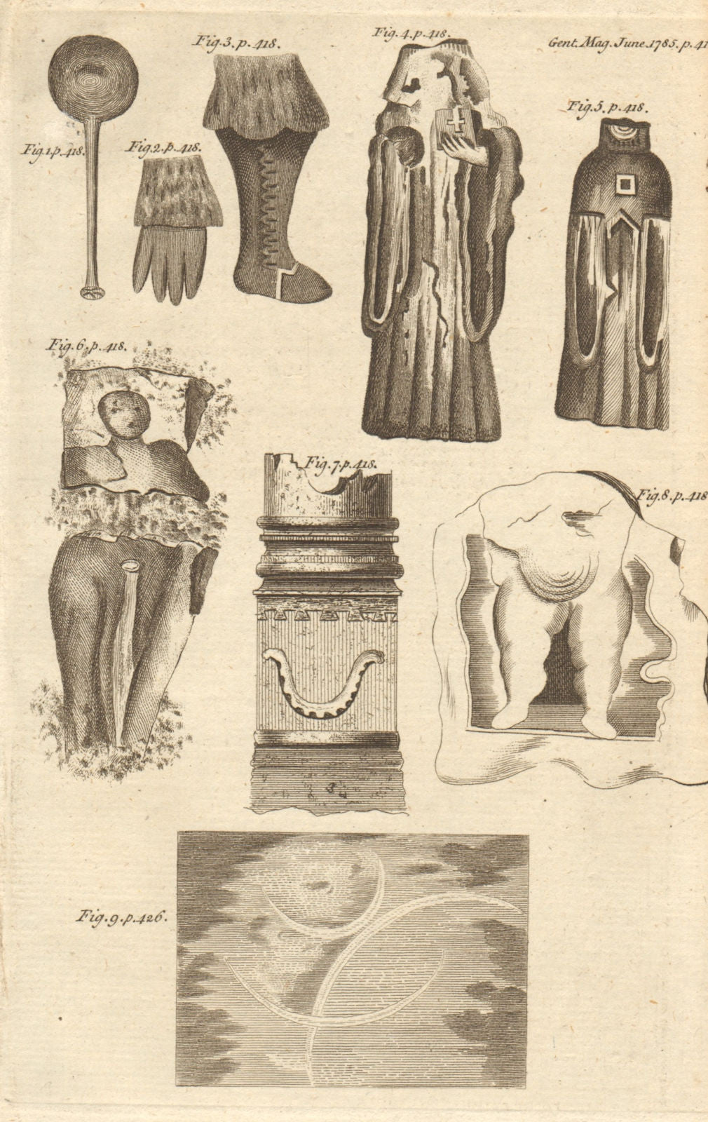 Henry VI Bolton Hall Yorkshire. Furness church effigy. Waternook Uttoxeter 1785